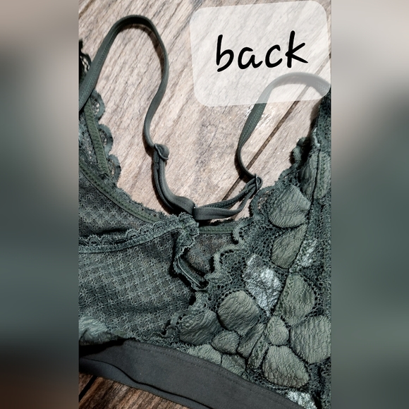 Aerie Bralette Jade lace w hidden adjustable straps! SMALL, never worn - Picture 5 of 10